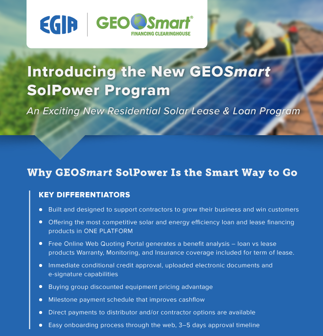Introducing the new GEOSmart SolPower Program