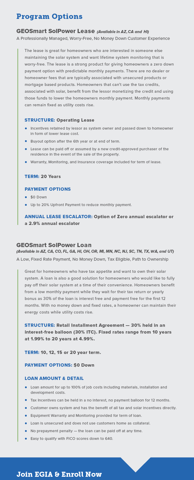 Introducing the new GEOSmart SolPower Program